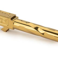 Canon Zaffiri Precision G19 GEN 5 Barrel - Flush and Crown - TiN (Gold)