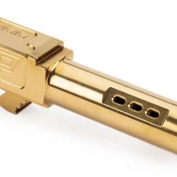 Canon Zaffiri Precision G26 Barrel - PORTED - TiN (Gold)