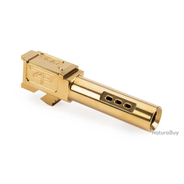 Canon Zaffiri Precision G26 Barrel - PORTED - TiN (Gold)