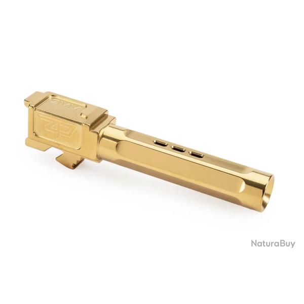 Canon Zaffiri Precision G19 GEN 5 Barrel - TOP Ported - TiN (Gold)