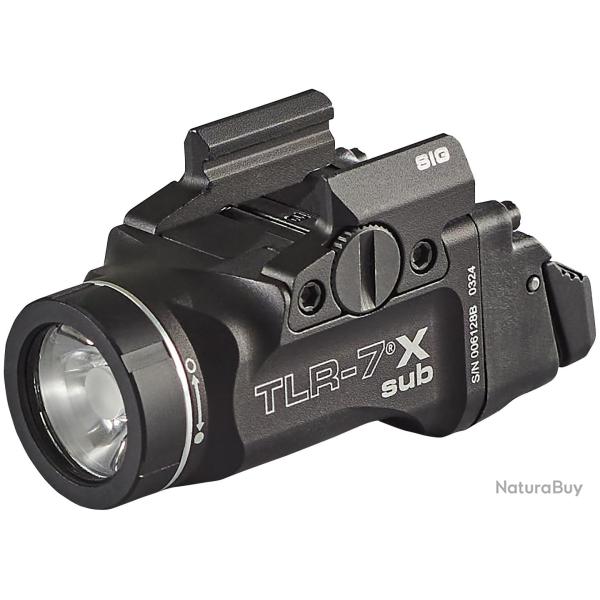 Lampe tactique Streamlight TLR-7 X SUB - Pour Sig P365