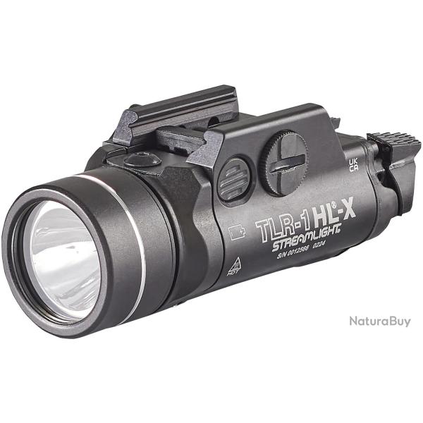 Lampe tactique Streamlight TLR-1 HL-X USB - Noire
