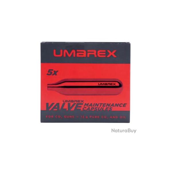 ENTRETIEN-MAINTENANCE CAPSULE CO2 12G X5 UMAREX
