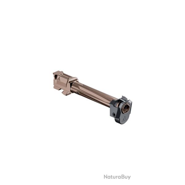 Canon + Compensateur RADIAN pour Glock 17 Gen 5 Bronze