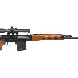 Carabine SDM SVD Dragunov Soviet 7.62x54mm - Cat. C - R&eacute;armement Manuel