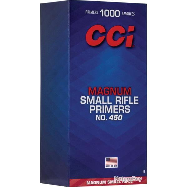 Amorce CCI Magnum Small Rifle N450 100