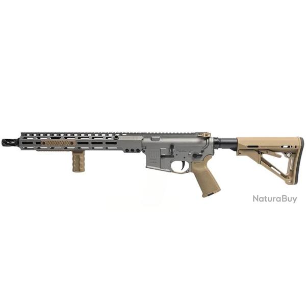 Carabine SOLGW Sage Dynamics - 13.7" 5.56mm - P&W HUX mount - Cerakote Gray