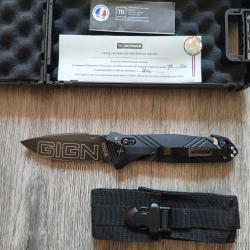 Couteau CAC GIGN &eacute;dition limit&eacute;e &agrave; 250 exemplaires.