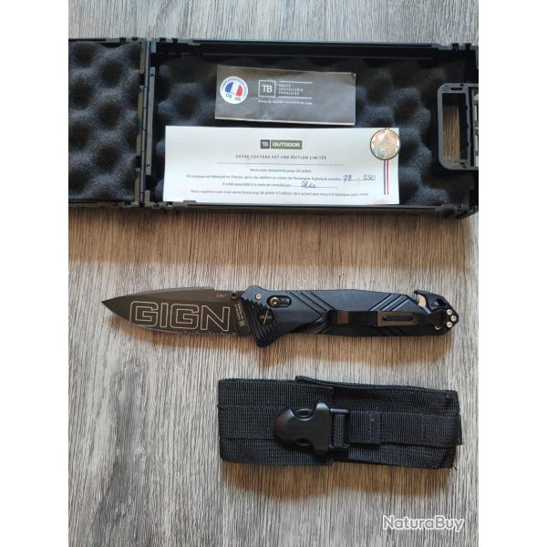 Couteau CAC GIGN �dition limit�e � 250 exemplaires.