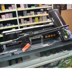 PACK CARABINE PCP SNOWPEAK API000 MERCURY CALIBRE 5.5 EN 19.9JOULES  + POMPE DE REMPLISSAGE  NEUVE