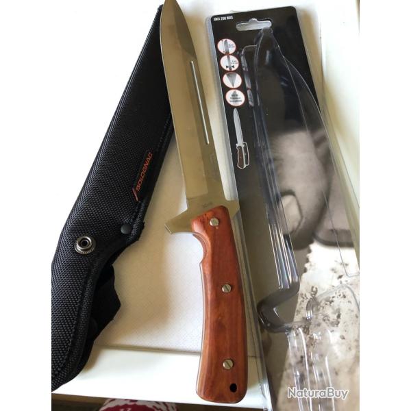 Couteau Sika 200 Solognac neuf