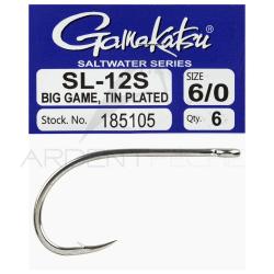 Hame&ccedil;on mouche Gamakatsu SL12S H6/0
