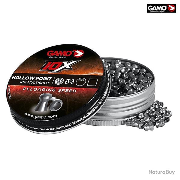 plombs 5.5 mm gamo hollow point 1g 15.45 gr