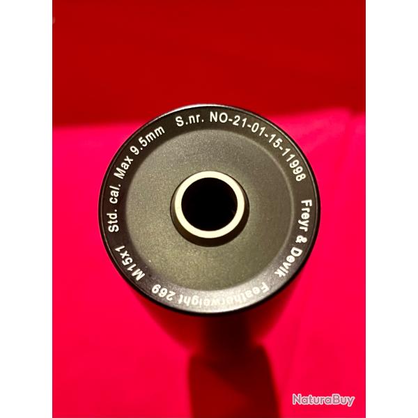 FREYR& DEVIK mod�rateur de son cal9.5mm FEATHERWEIGHT 269 M15X1