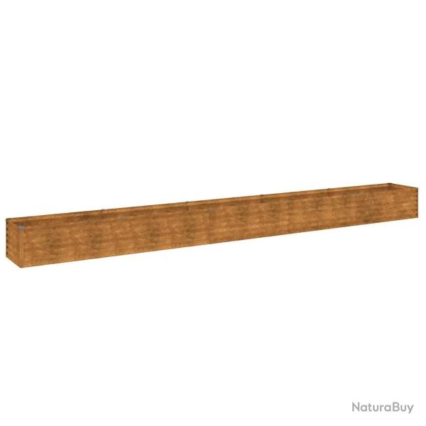 Jardini�re sur�lev�e d�corative pour jardin balcon terrasse 482 x 50 x 36 cm avec support robuste e