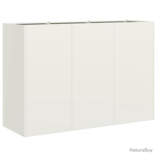 Jardini�re moderne design pour jardin balcon 120 x 40 x 80 cm avec fond ouvert esth�tique en acier