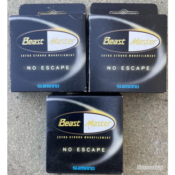 3 BOBINES FIL DE PECHE SHIMANO 0,45 et 0,23