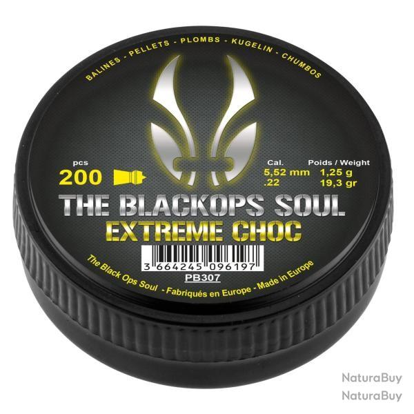 plomb 5.5 mm blackops extreme choc
