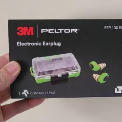 Bouchons d'oreilles &eacute;lectroniques EEP 100 NEUF