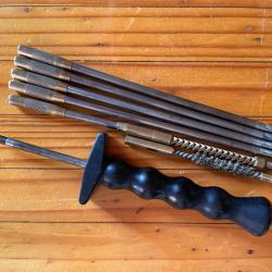 Baguette de nettoyage pour fusil Suisse schmidt Rubin k11 ou k31 en assez bon etat