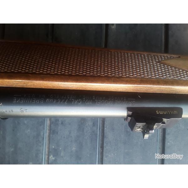 Carabine savage 110 standard cal.7x64+ point rouge