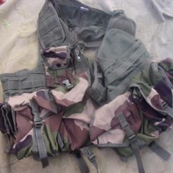 gilet tactique Mil-Tec couleur camouflage
