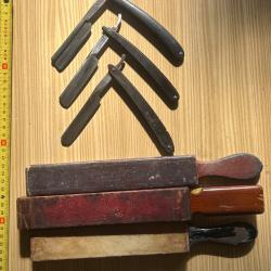 Lot rasoirs coupe choux