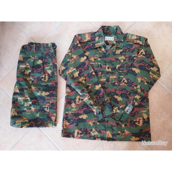 Tenue de camouflage origine Birmanie - Myanmar