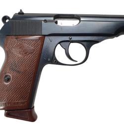 BRADERIE OCCASION - PISTOLET MANURHIN WALTHER PP CALIBRE 7.65/32ACP - SUPERBE ETAT