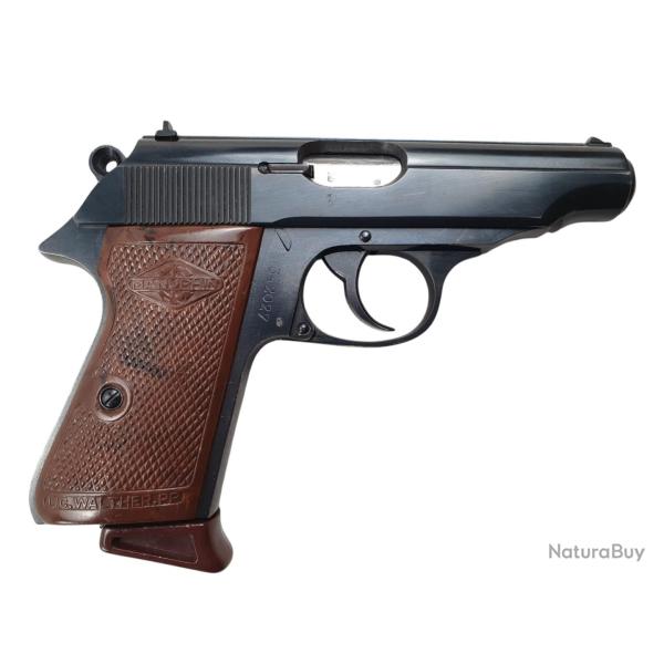 BRADERIE OCCASION - PISTOLET MANURHIN WALTHER PP CALIBRE 7.65/32ACP - SUPERBE ETAT