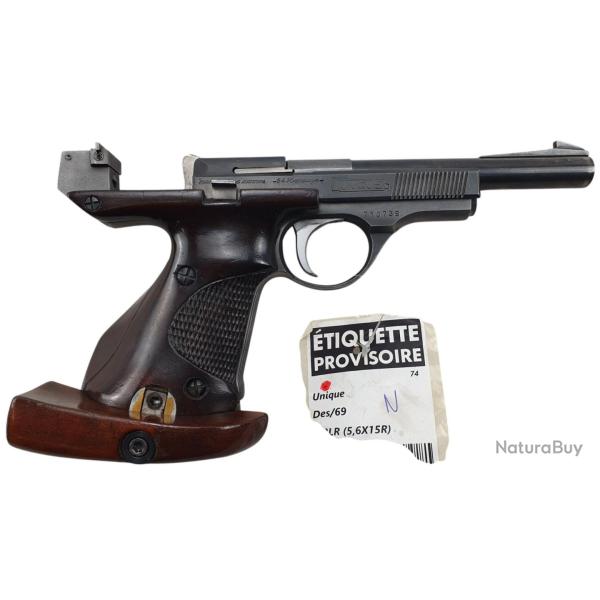 BRADERIE OCCASION - PISTOLET UNIQUE DES-69 CALIBRE 22LR + MALETTE