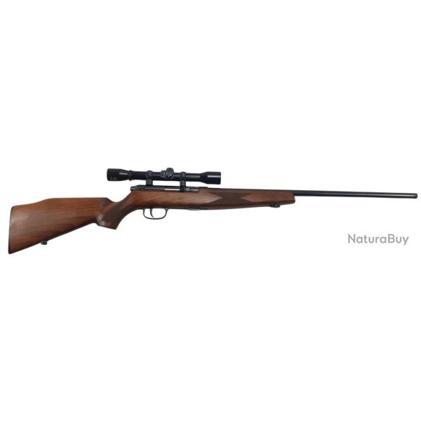 BRADERIE OCCASION - CARABINE SEMI-AUTO KRICO LUXE CAL.22LR + LUNETTE BISLEY 2.5x32