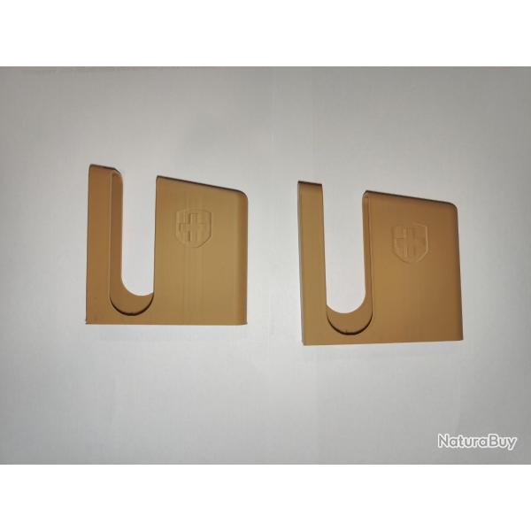 Lame chargeur, Clip Schmidt Rubin K31 7.5x55 suisse pour 6 cartouches.Vendu par deux