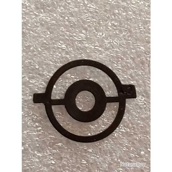 Insert guidon Ansch�tz 4,2mm en m�tal