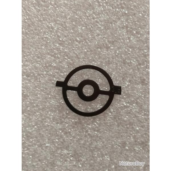 Insert guidon Ansch�tz 3,8mm m�tal