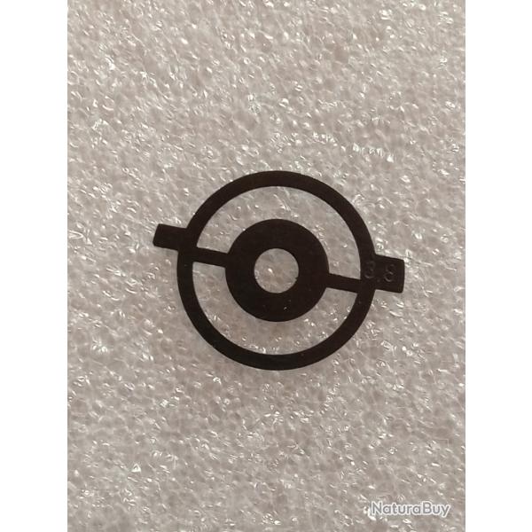 Insert guidon Ansch�tz en 3,8mm m�tal