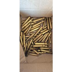 Douilles vides de 35 Whelen pour rechargement, tir&eacute;es une fois.