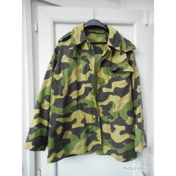 Rare veste vz.60 camouflage Salamander l'Arm�e Populaire Tch�coslovaque