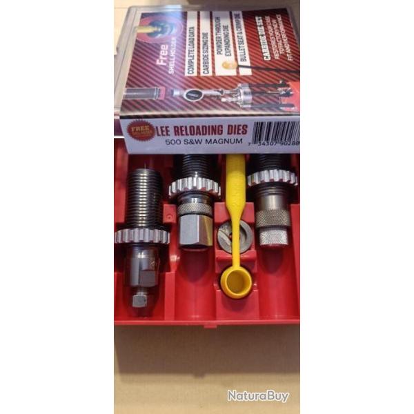 jeu d'outil Lee 500 smith & wesson magnum 90288
