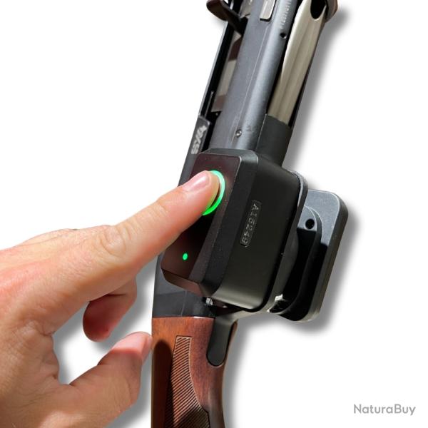 Verrou de Pontet BIOM�TRIQUE � Empreinte Digitale - S�curit� Arme - Rechargeable USB-C