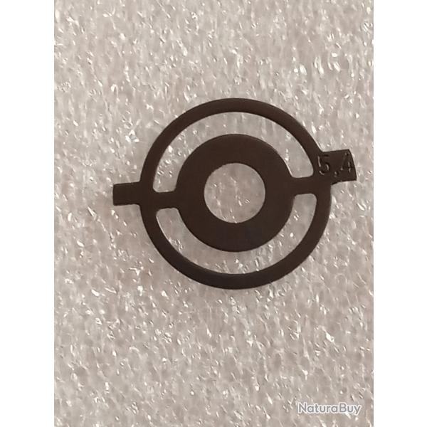 Insert guidon Ansch�tz 5,4mm en m�tal