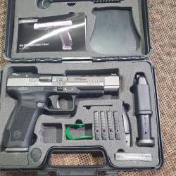 OCCASION ETAT NEUF: pistolet CANIK mod&egrave;le TP9 SFX TUNGSTEN cal 9x19 parabellum
