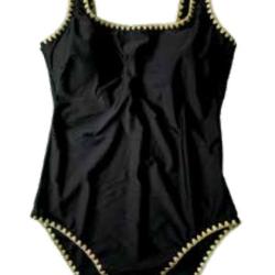 Maillot de Bain 1 Pi&egrave;ce Femme Lagon Bleu "Maya" 44 Noir