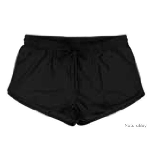 Short de Bain Femme Lagon Bleu "Charlotte Uni" 38 Noir