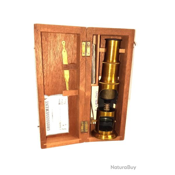 ancien microscope de terrain, 1930