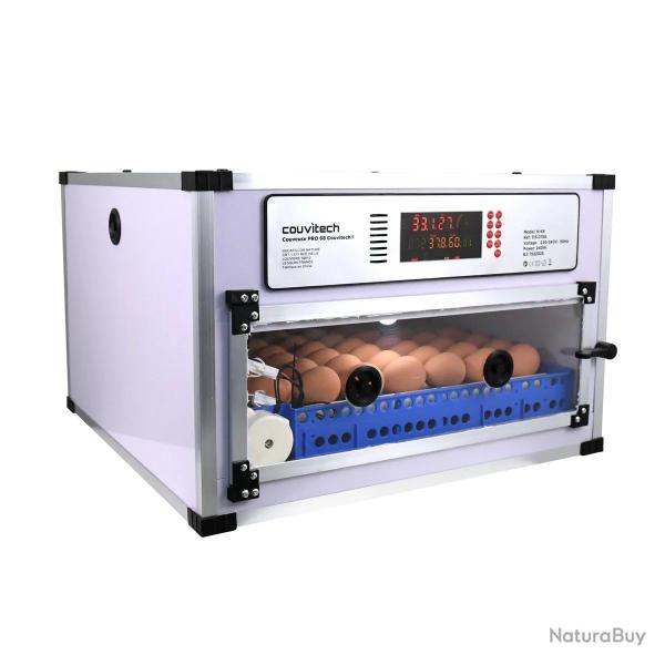 Couveuse Automatique PRO Couvitech� 68 oeufs - Incubation Haute Performance