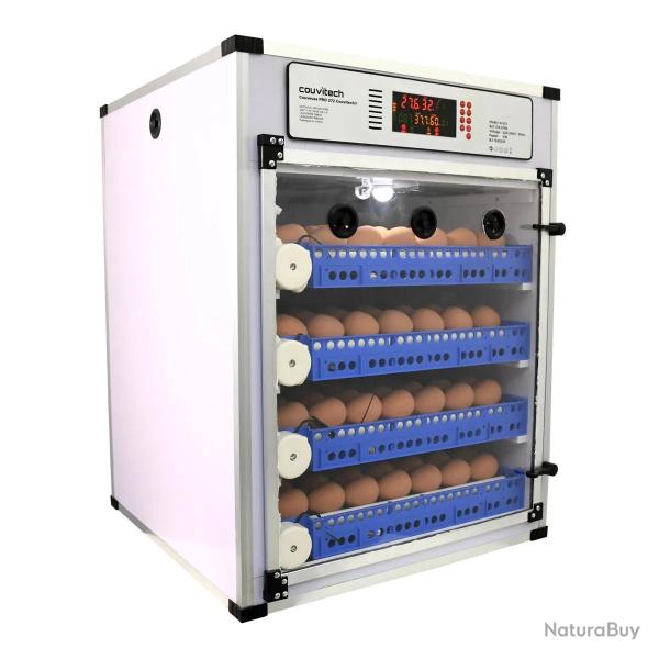Couveuse Automatique PRO Couvitech� 272 oeufs - Incubation Haute Performance
