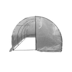 Housse de serre mara&icirc;ch&egrave;re 12 m&sup2; - Poly&eacute;thyl&egrave;ne anti-UV 140 g/m&sup2; avec 8 fen&ecirc;tres et 1 porte