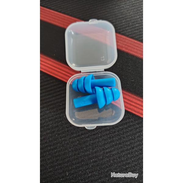 Bouchon oreille en silicone 5 Paires