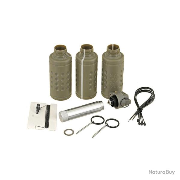 APS Thunder B Airsoft CO2 Simulation Grenade (Model: Tripwire / Set of 3)